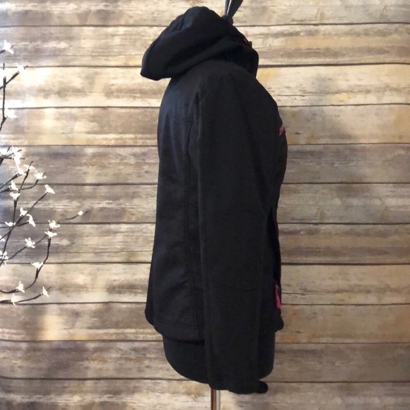 Black and pink Moto jacket - Picture 5 of 7